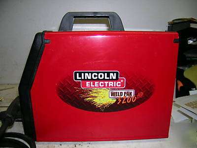 Lincoln weld pak 3200 hd mig welder