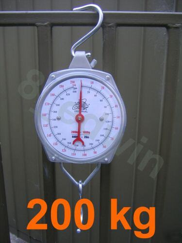 New brand hanging metal scale up to 200KG