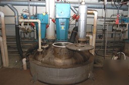 Used: tolan reactor, 1238 gallon, 304 stainless steel,