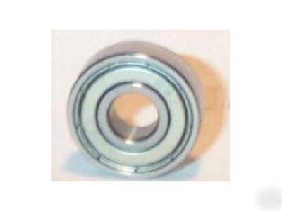 (2) 1601-zz shielded ball bearings 3/16