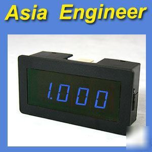 3 1/2 blue led digital amp panel meter ac 2A