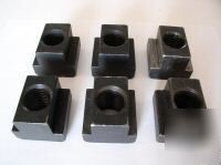 6 metric t-nuts for 06MM bolts & 08MM slot. cabecas-t