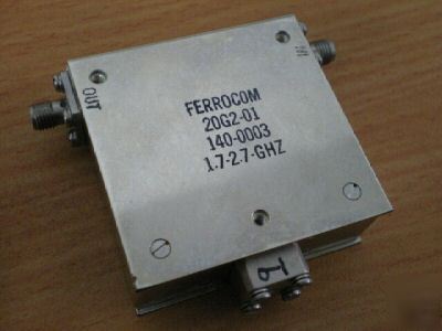 Ferrocom 1.7-2.7 ghz isolator rf sma