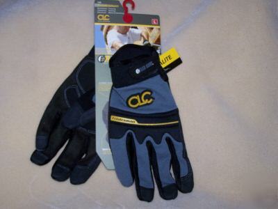 New clc flex-grip tradesman glove- m - free shipping