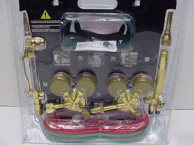 New lincoln harris oxy acetylene pro-kit cutting torch