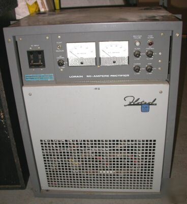 Lorain flotrol M50F50 5431-006 50 amp rectifier 56 vdc