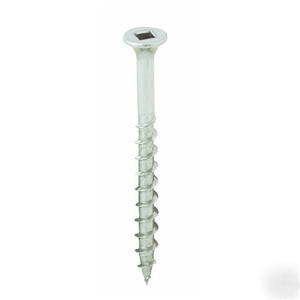 New 4LB stainless steel screw 8 x 2 square head drive 