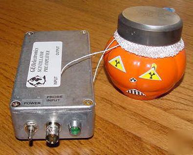 Scintillator preamp- make any geiger a scintillometer