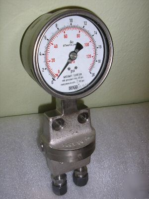 Wika differential pressure gauge