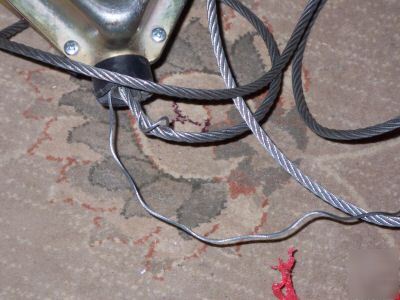 Dyna-lock lanyard 75-400 lbs needs repair 30M 95 ft