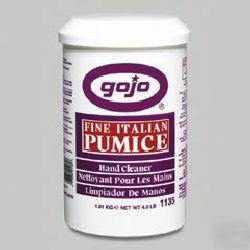 Gojo fine italian pumice hand cleaner - 4.5LB - 6/case