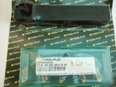 New tool-flo grooving kit 4B .062 widegroove rh GP3/ 