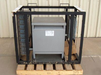 Temporary power distribution transformer gfi breakers