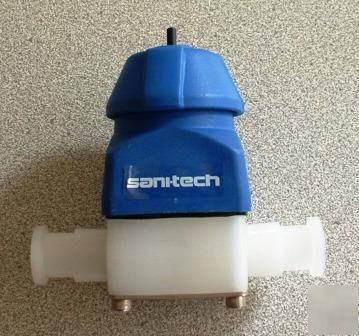 Sani-tech/sps 3/4IN pvdf diaphram valve - used