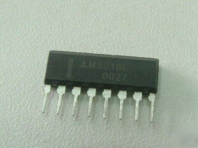 2 pcs mitsubishi M5216L dual op amp ics chips