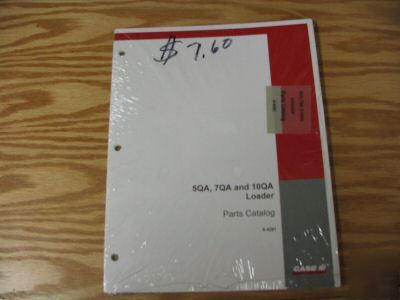Case 5QA 7QA 10QA loader parts catalog