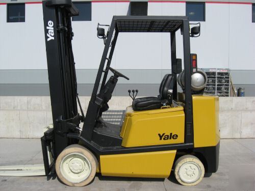 2004 yale 6000# GLC060 lift truck fork forklift hilo 