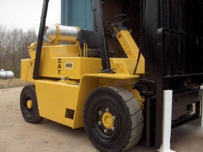 8000LB. caterpillar pneumatic forklift perkins engine