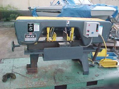 Dake johnson horizontal bandsaw late model lathe welder