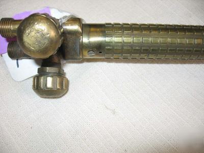 New airco industrial torch head / handle w/ tip & seats
