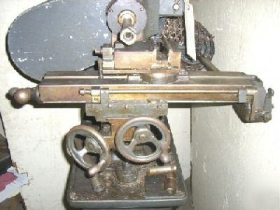 No. 4 burke plain horizontal milling machine (20344)