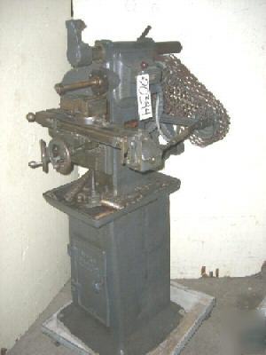 No. 4 burke plain horizontal milling machine (20344)