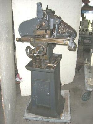 No. 4 burke plain horizontal milling machine (20344)