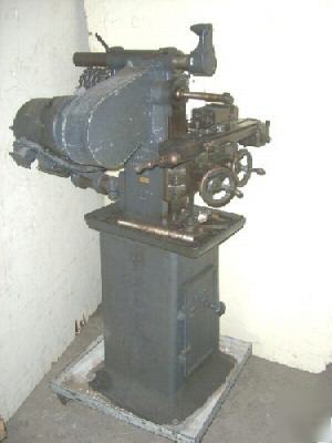 No. 4 burke plain horizontal milling machine (20344)