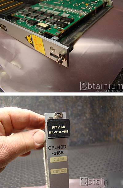 Pmv 68 vme CPU40D-213E vmc cpu card
