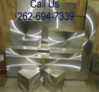 Aluminum fortalÂ® plate 2.342 x 8 x 21 7/8 ground 2 side