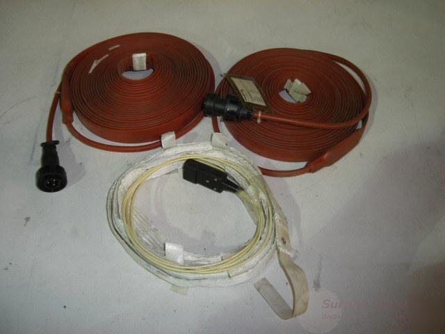 Hotfoil flat element electrical heater wraps qty-3