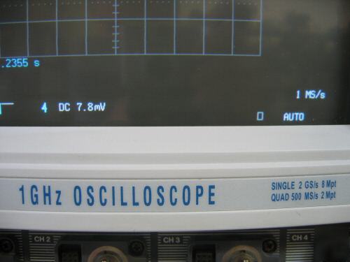 Lecroy LC534AL oscilloscope, 1 ghz, 4 ch., 2 gs/s 8 mpt