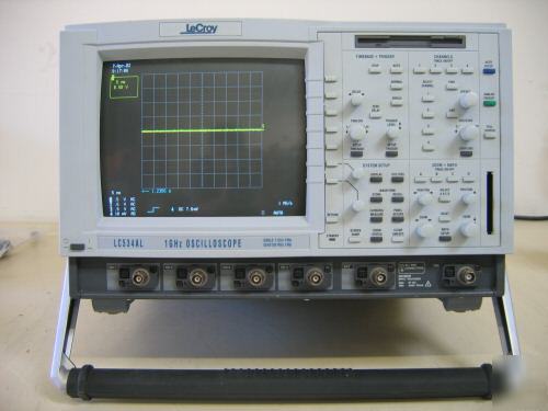 Lecroy LC534AL oscilloscope, 1 ghz, 4 ch., 2 gs/s 8 mpt