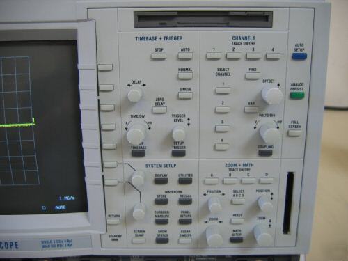 Lecroy LC534AL oscilloscope, 1 ghz, 4 ch., 2 gs/s 8 mpt