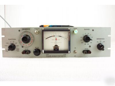 North atlantic 202BR phase angle voltmeter