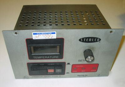 Sterlco S3 mold temperature control system controller