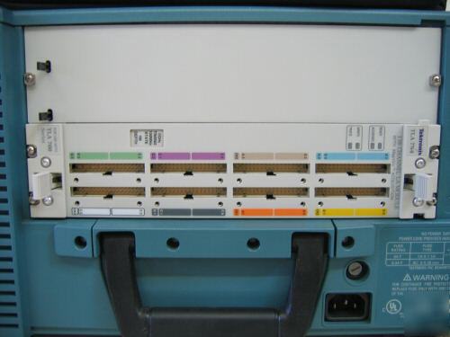 Tektronix TLA714 logic analyzer w/ TLA7N4 w/ 2S