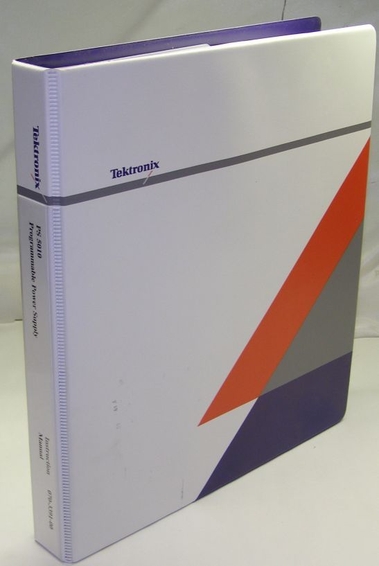 Tektronix ps 5010 programmable ps instruction manual
