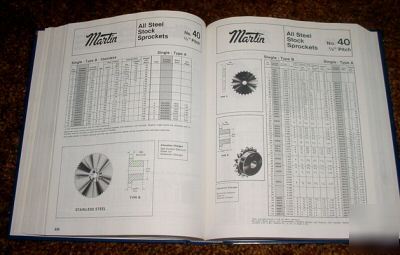 Two. sprocket & bearing handbooks/martin & lear siegler