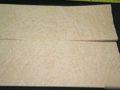 Very nice birdseye maple veneer 75 sq ft. lot 3061