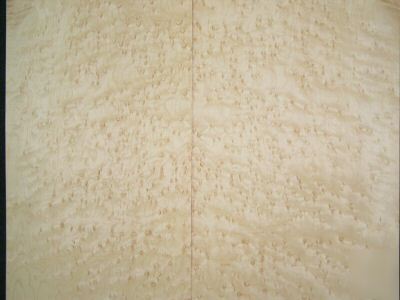 Very nice birdseye maple veneer 75 sq ft. lot 3061