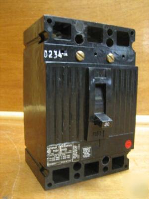 Ge general electric breaker TED134020 20 amp a 20AMP