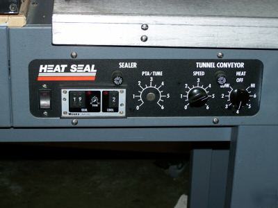 Heat seal l sealer shrink tunnel packaging hs-115 clean