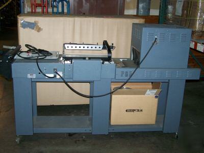 Heat seal l sealer shrink tunnel packaging hs-115 clean