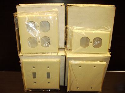 37-wall switch & receptacle wallplate mulberry steel