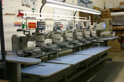 Embroidery machine barudan 6HEAD 7NEEDLE (profit 906T)