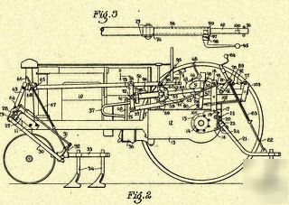 International harvester tractor cultivator PATENT_G322