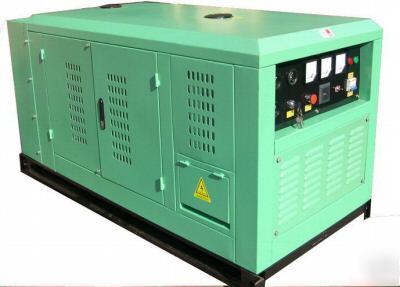 New silent diesel generator; water cooled 10KW - brand 