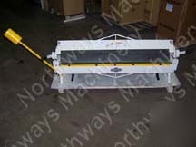 Shop fox 4 ft 16GA box pan sheet metal brake M1043