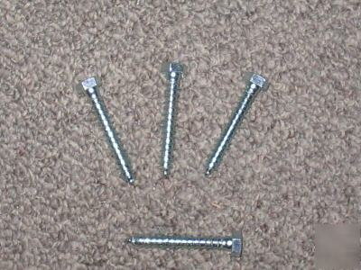 Hex hd. lag screws - 5/16 x 6 zinc 5 lb. box